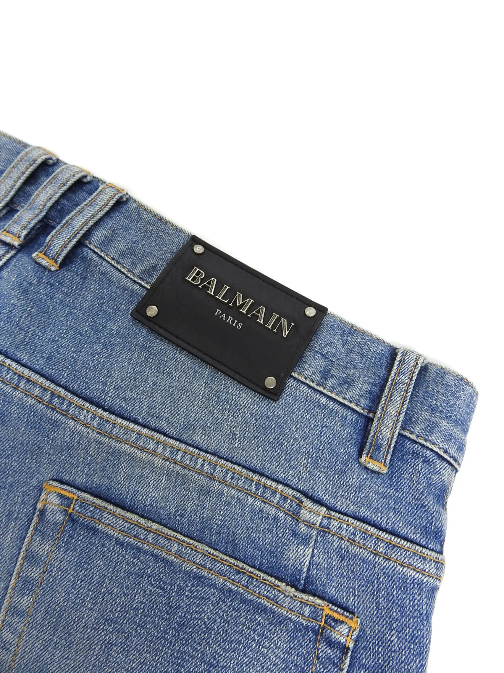 Balmain Biker Jeans