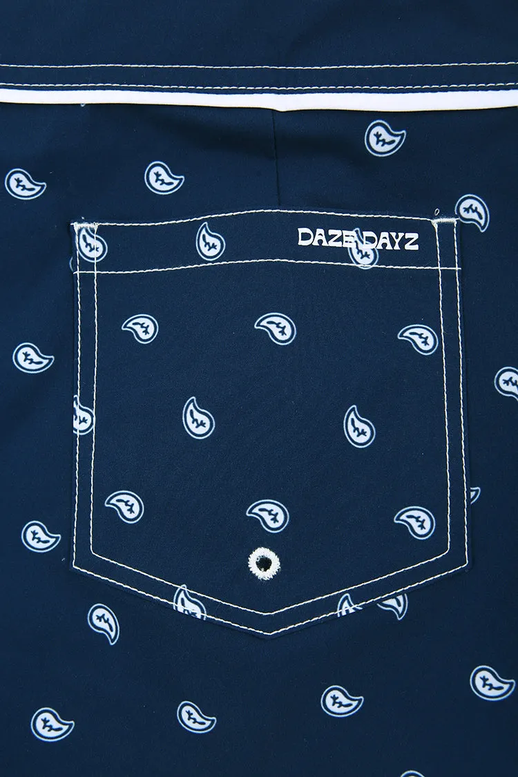 BANDANA BLUES BOARD SHORTS