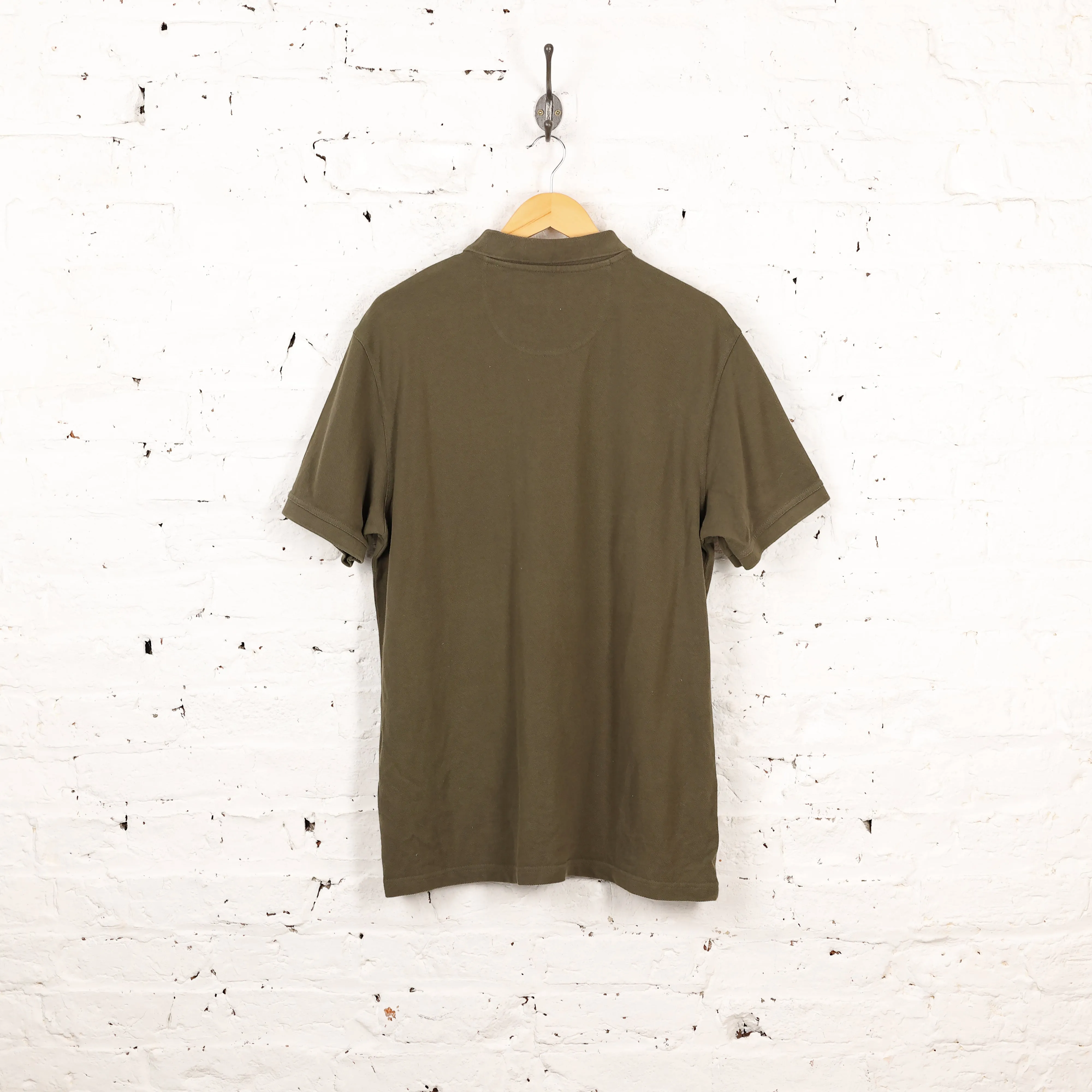 Barbour Polo Shirt - Green - XL