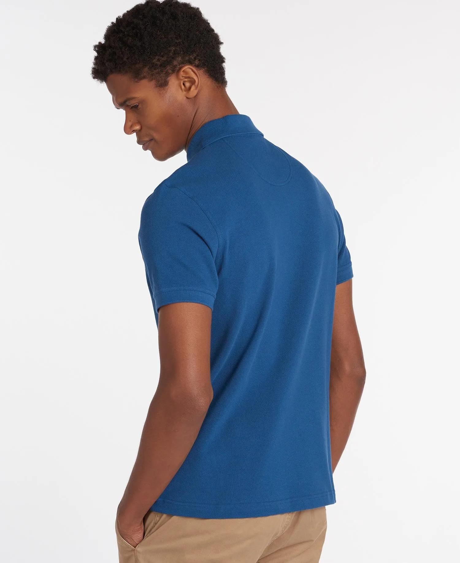 BARBOUR Sports Polo Shirt - Men's - Deep Blue