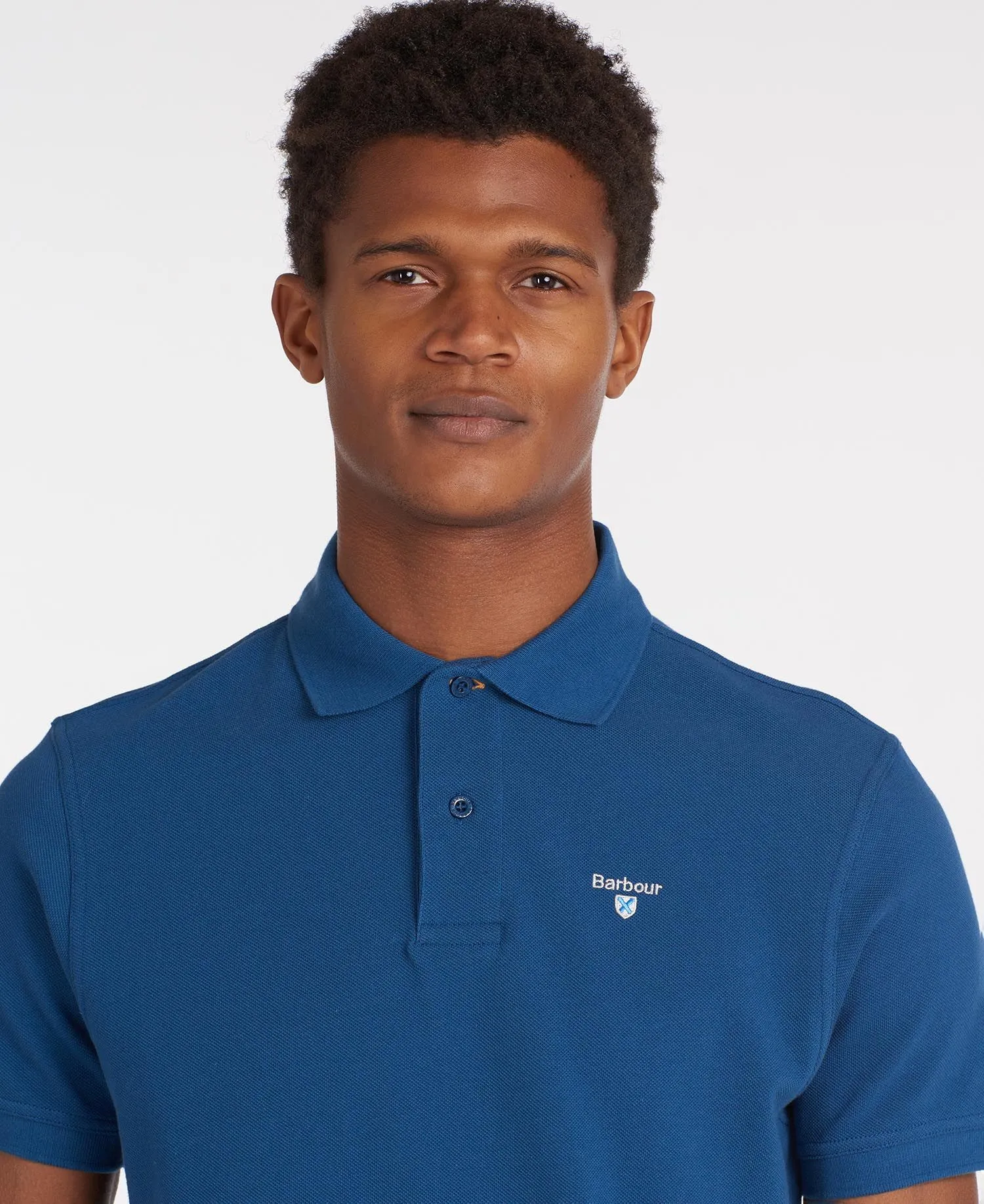 BARBOUR Sports Polo Shirt - Men's - Deep Blue