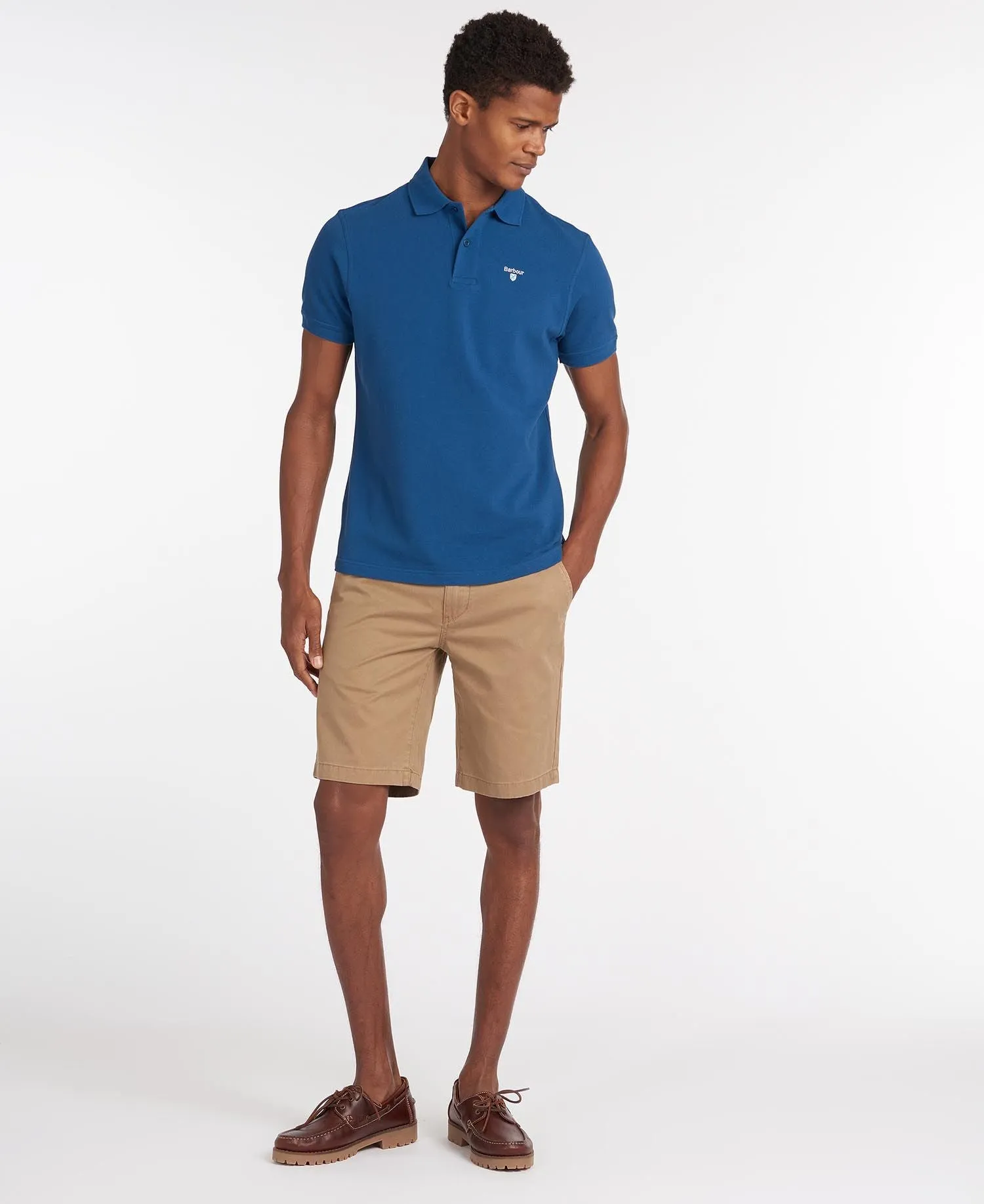 BARBOUR Sports Polo Shirt - Men's - Deep Blue