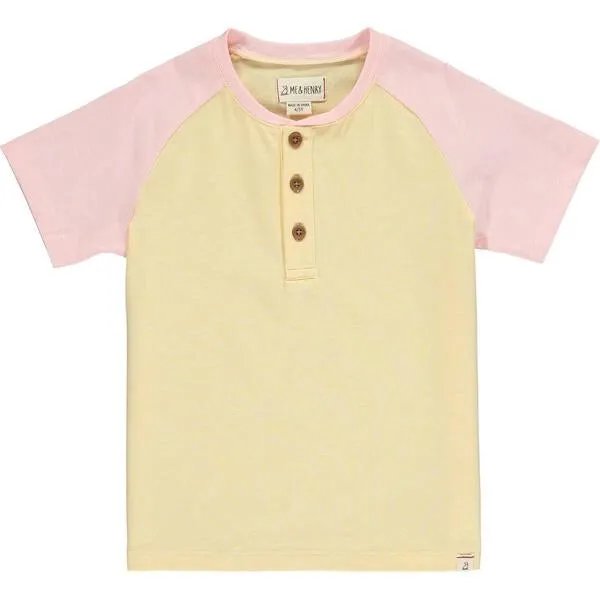 Beacon Raglan Color Block Henley