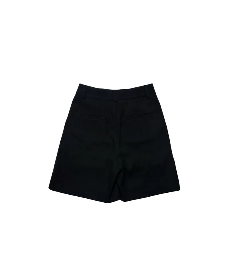 BENECIA 12 Fleece Pocket Shorts - Black