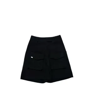 BENECIA 12 Fleece Pocket Shorts - Black