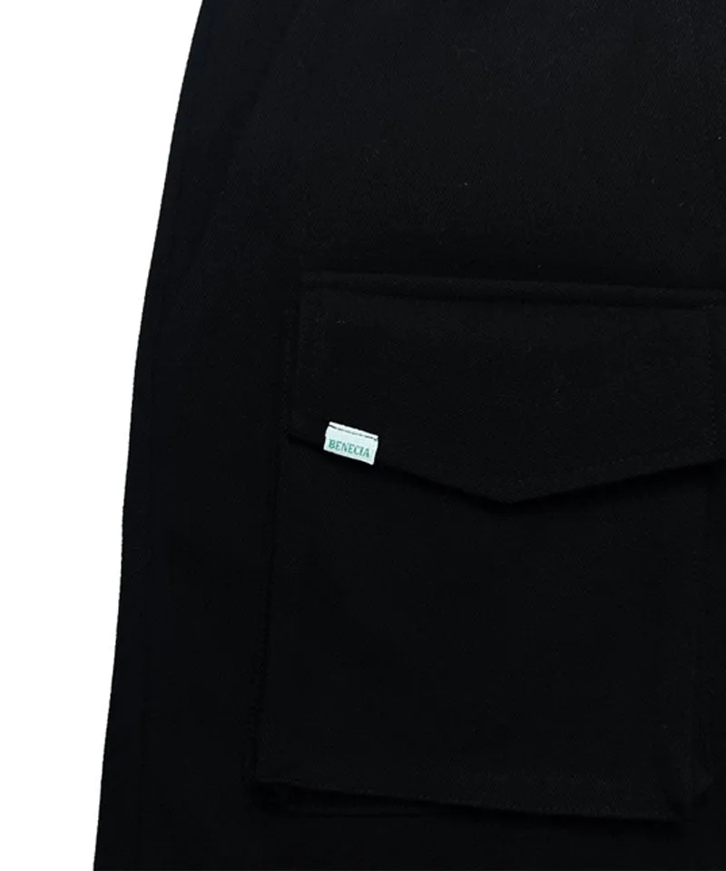 BENECIA 12 Fleece Pocket Shorts - Black