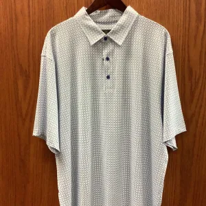 Big & Tall -  FX Fusion Navy/White Diamond Print