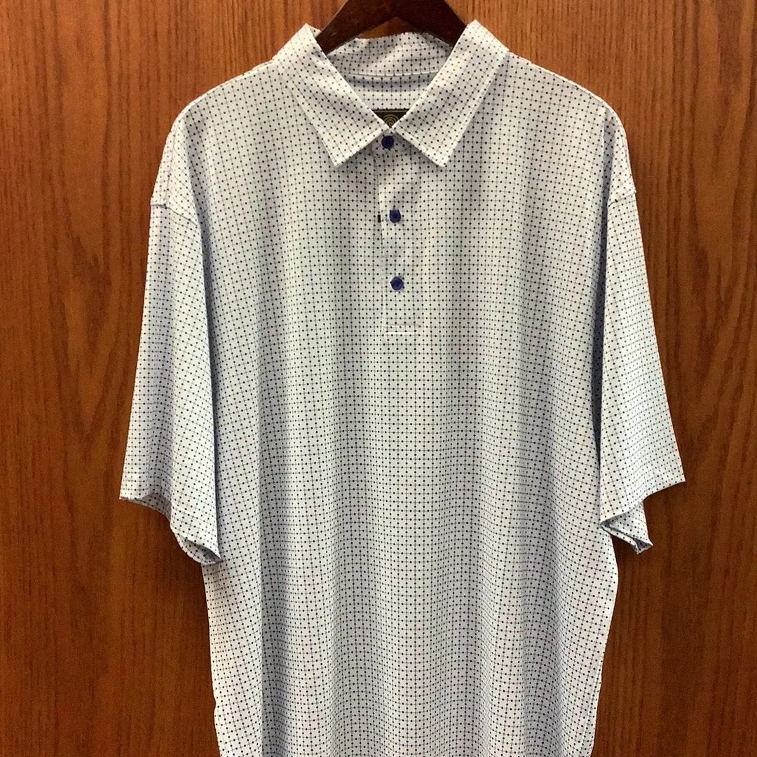 Big & Tall -  FX Fusion Navy/White Diamond Print