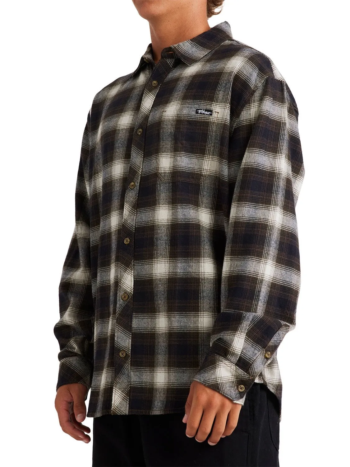 Billabong Men's Coastline Flannel T-Shirt