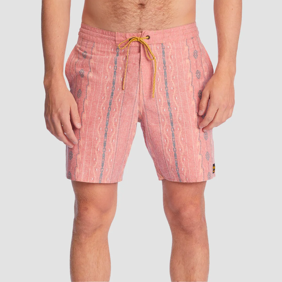 Billabong Wrangler Wesley LO Tide 18" Boardshorts Washed Red
