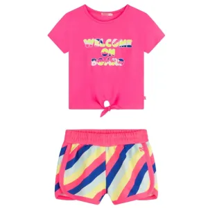 BILLIEBLUSH - Welcome On Board Top & Short Set - Pink