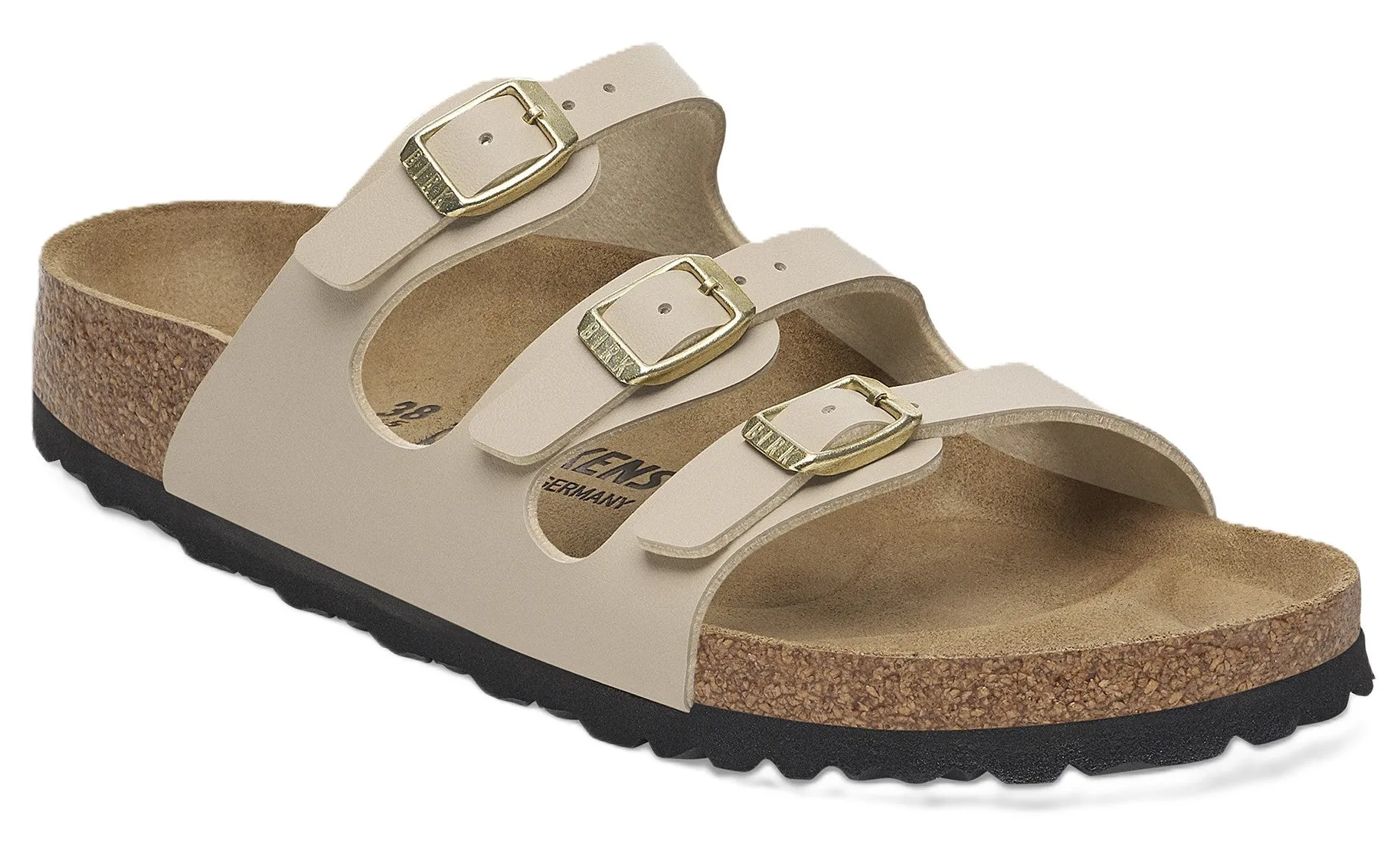 Birkenstock Florida Sandals - Sandcastle Birko-Flor | Comfortable Cork Footbed