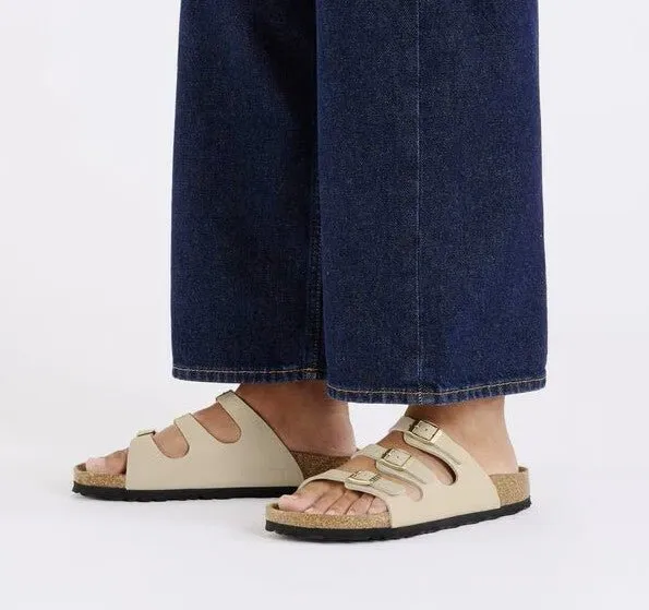 Birkenstock Florida Sandals - Sandcastle Birko-Flor | Comfortable Cork Footbed