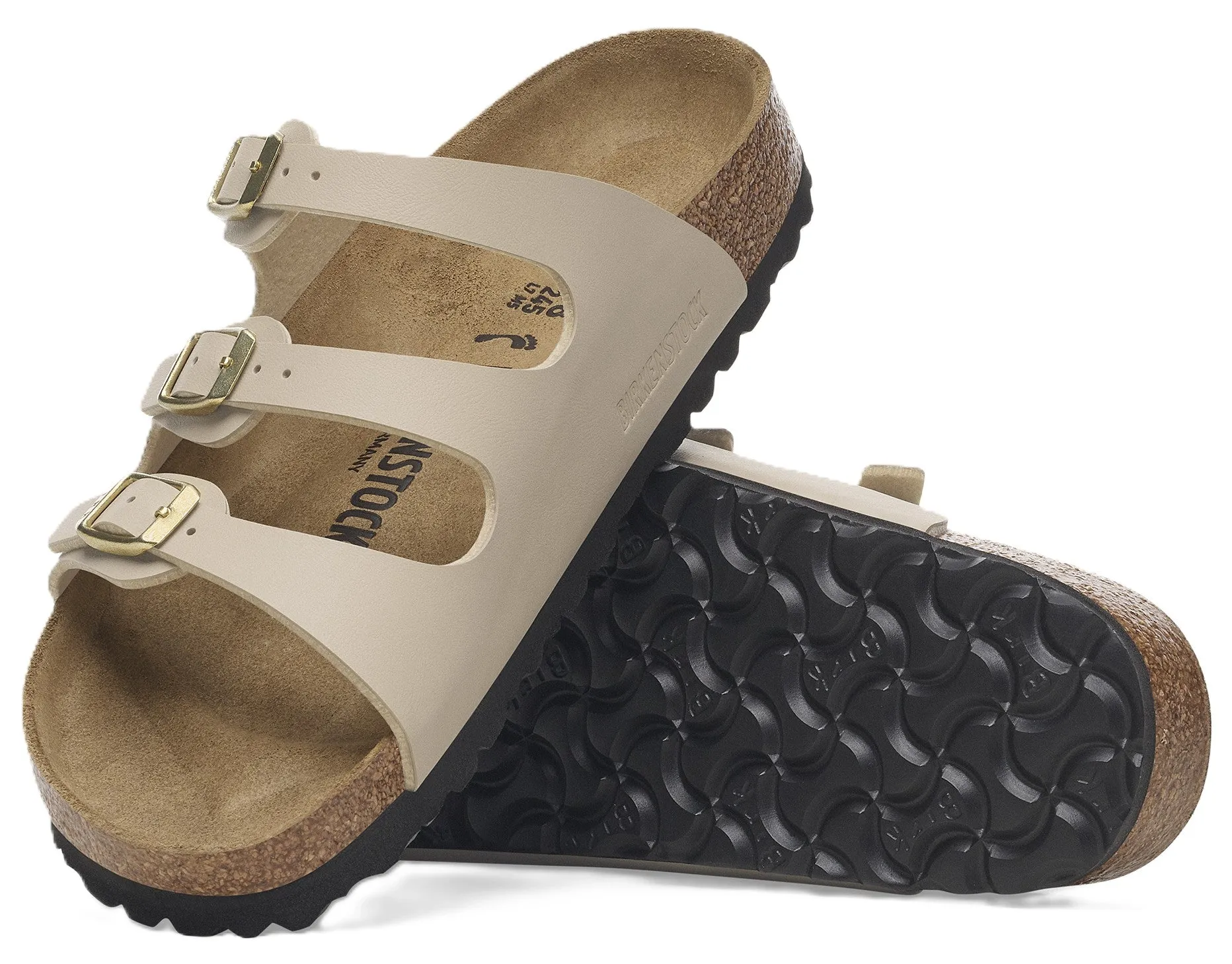 Birkenstock Florida Sandals - Sandcastle Birko-Flor | Comfortable Cork Footbed
