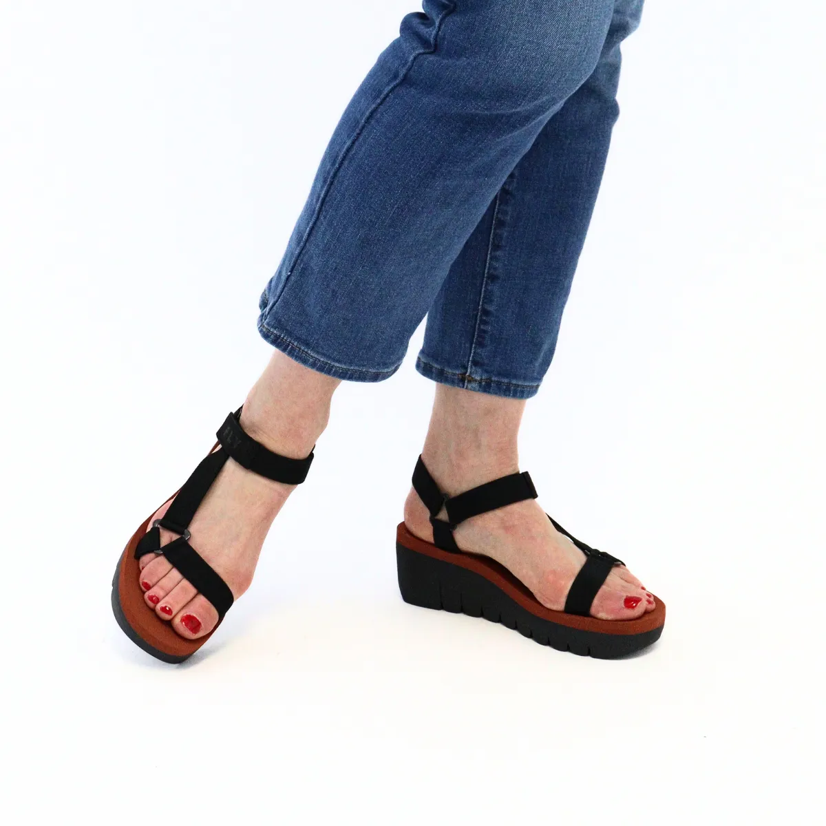 BLACK & BRICK YEFA SANDAL
