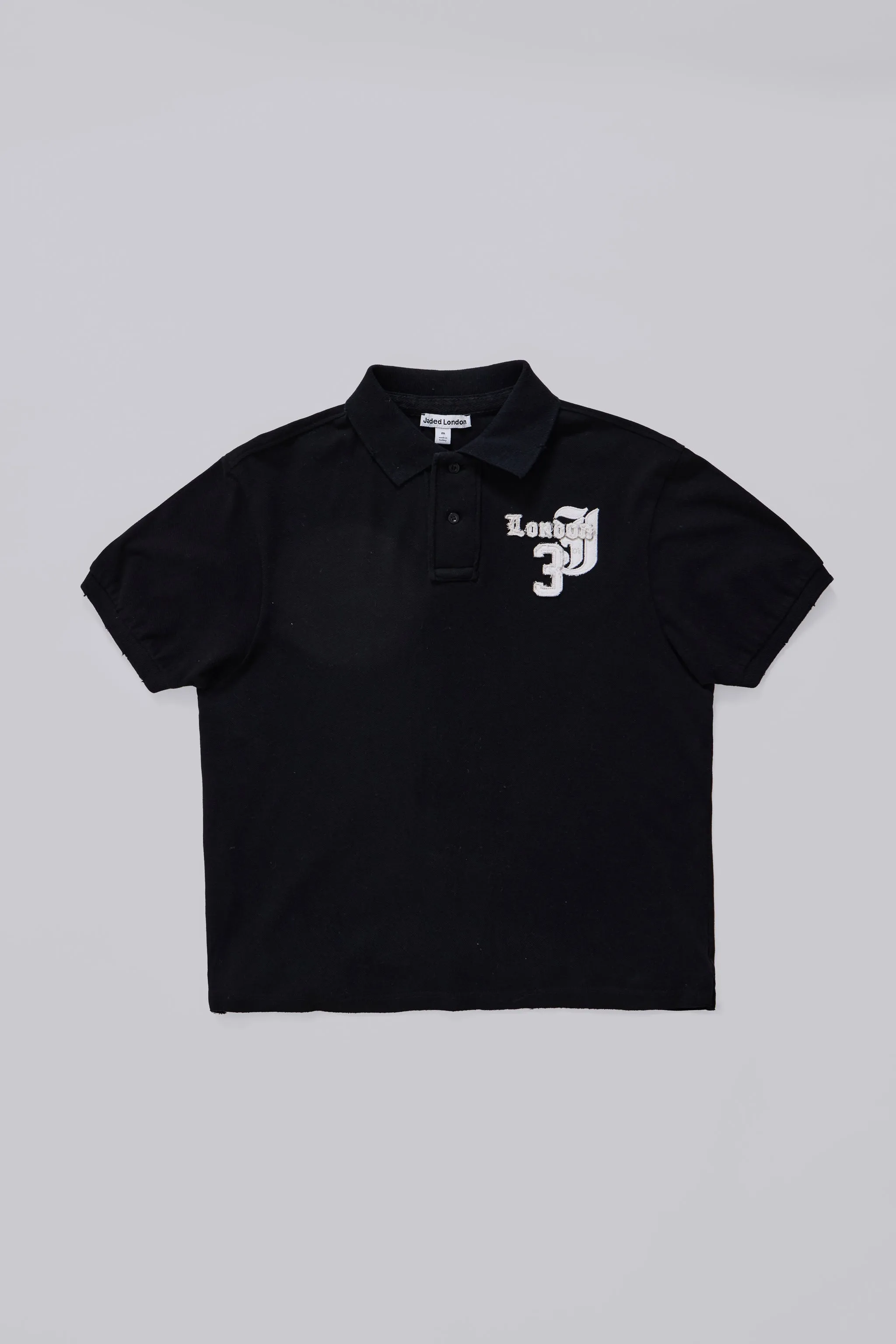Black Frat Polo