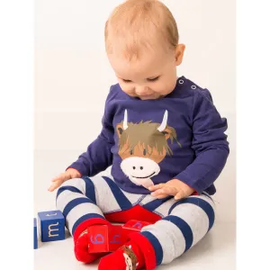 Blade & Rose Highland Cow Infant T-Shirt