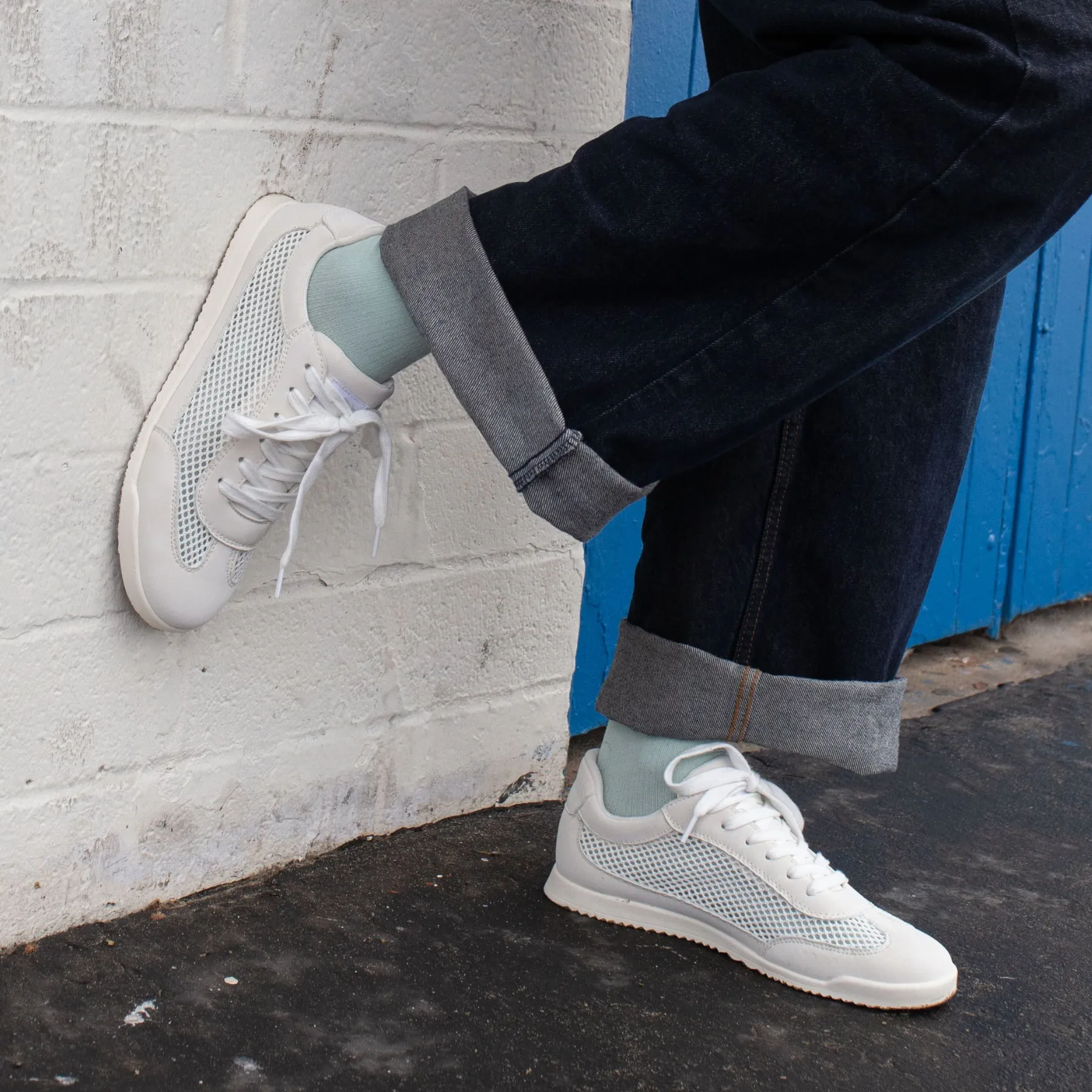 Blink White Low Profile Sneaker