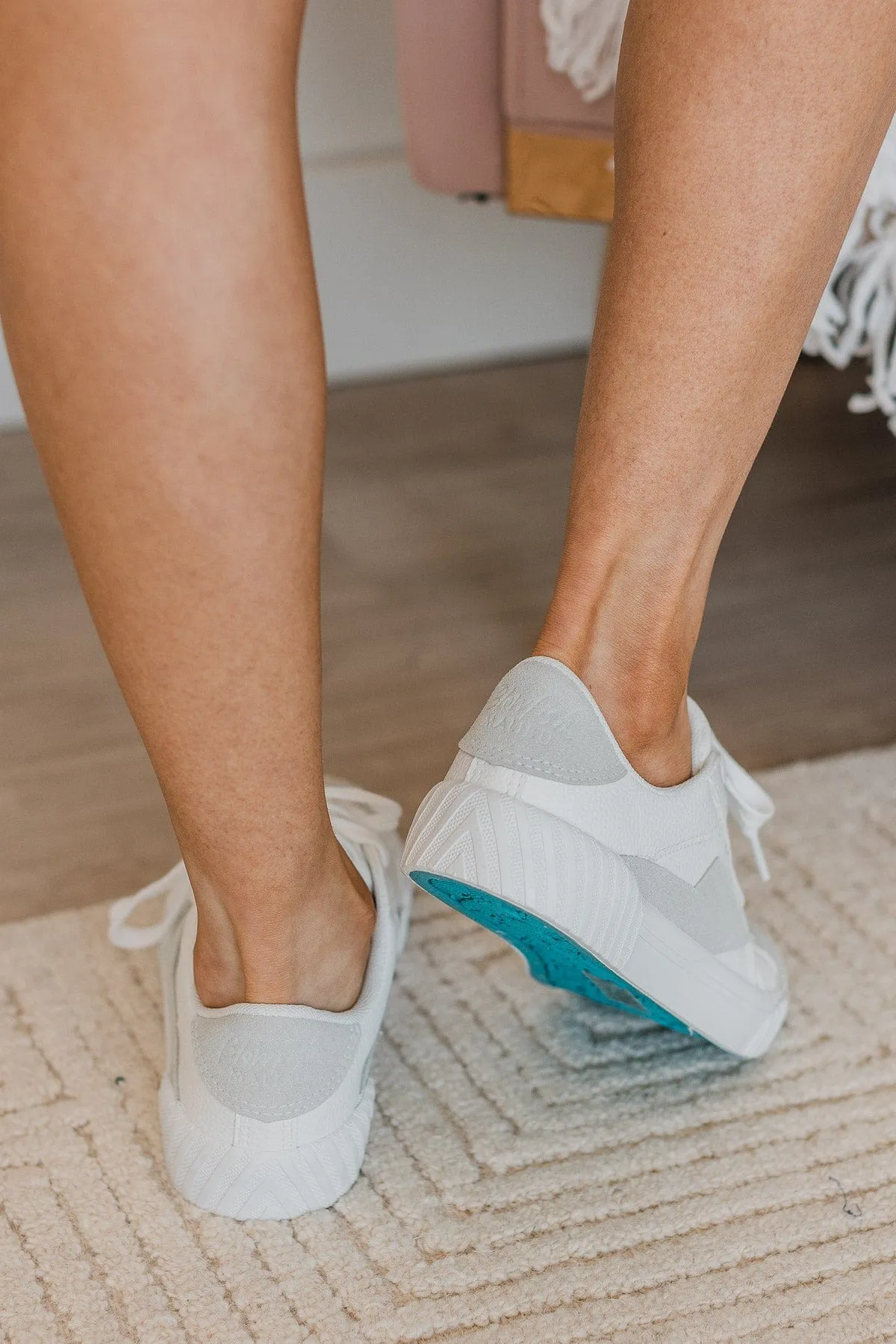Blowfish Willa Sneakers- White/Light Grey