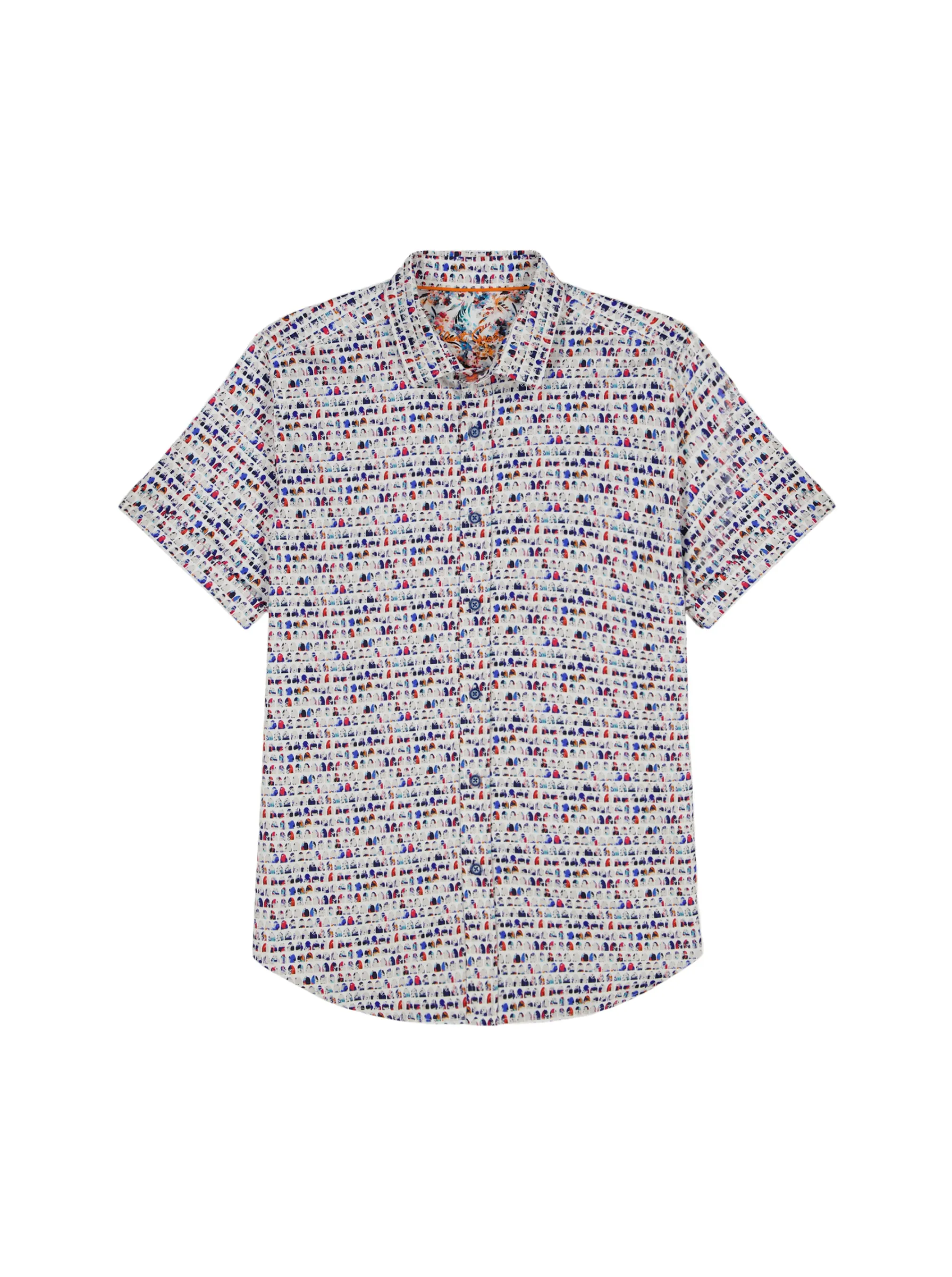BOARD BASH SHORT SLEEVE BUTTON DOWN SHIRT