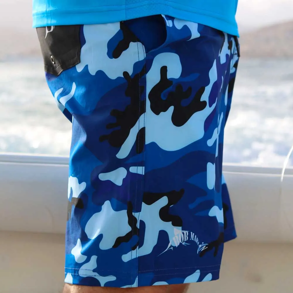 Board Shorts Bob Camo Blue