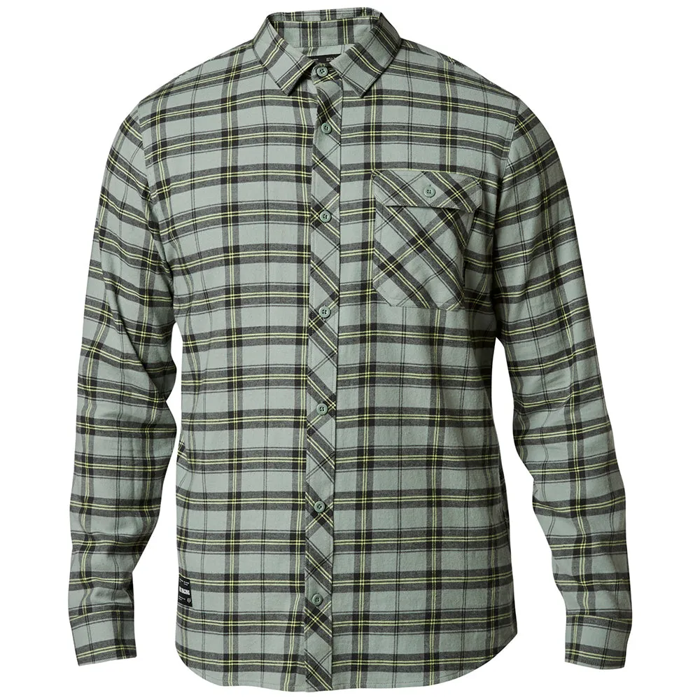 BOEDI LS FLANNEL SHIRT [EUCALYPTUS]