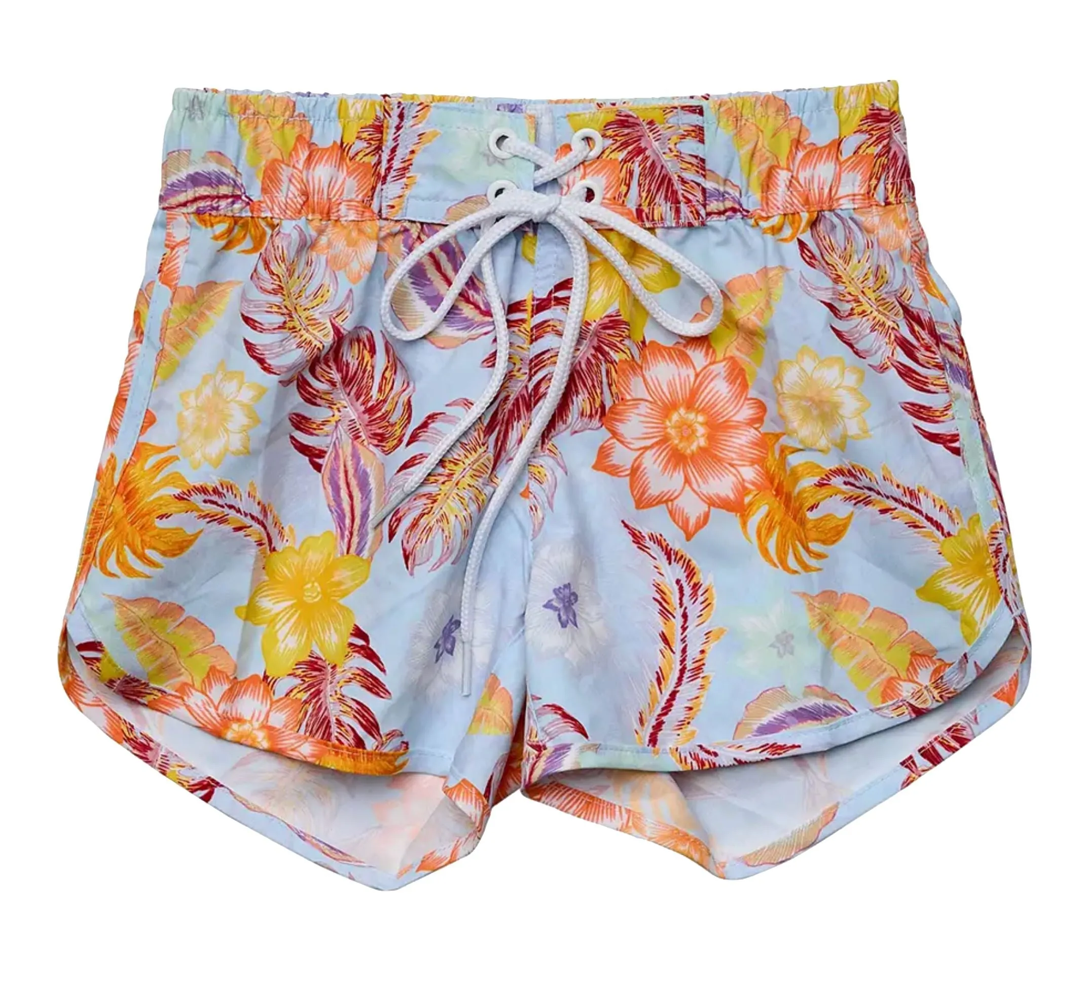 Boho Tropical Girls Board Shorts
