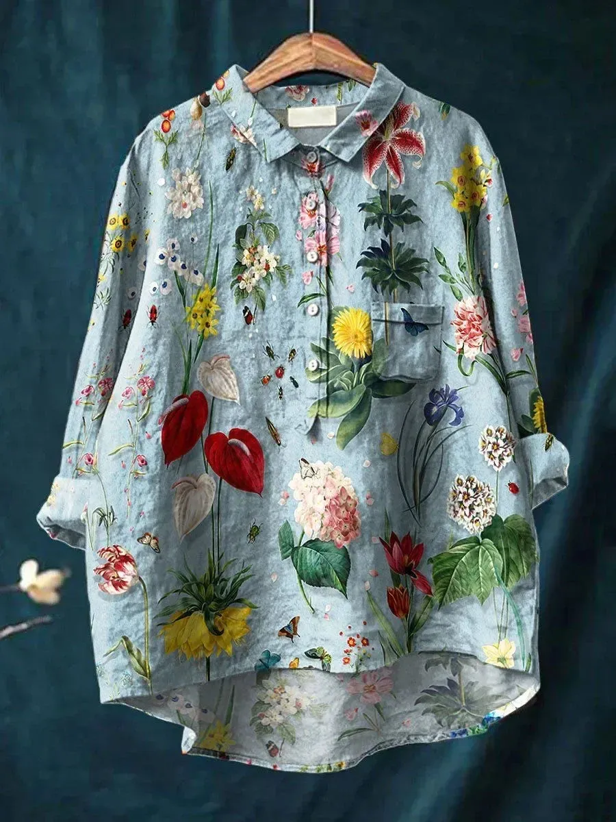Bonnie | Stylish Loose-Fit Floral Shirt