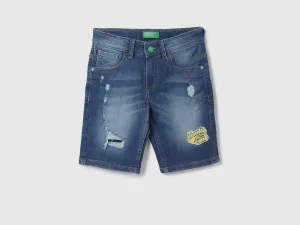 Boys Solid Regular Fit Shorts