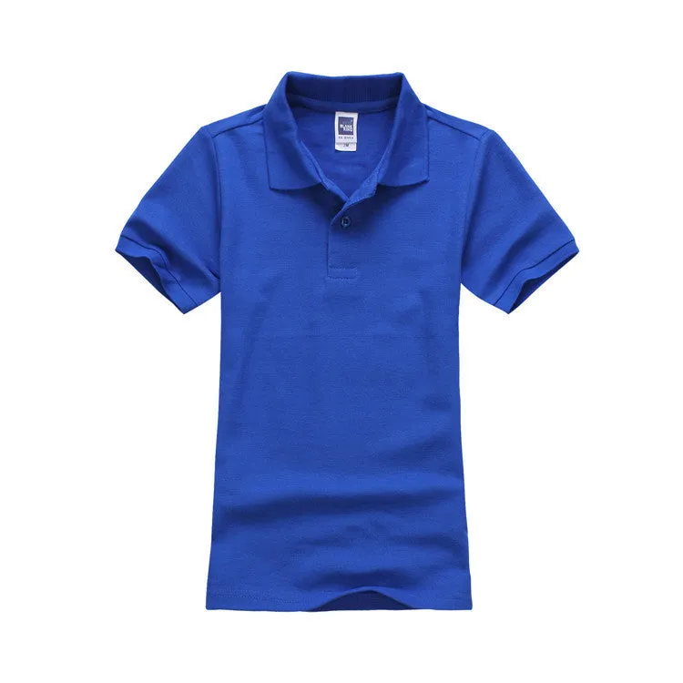 brand boys girls kids polo Shirts children classic Sport tees short sleeve clothing
