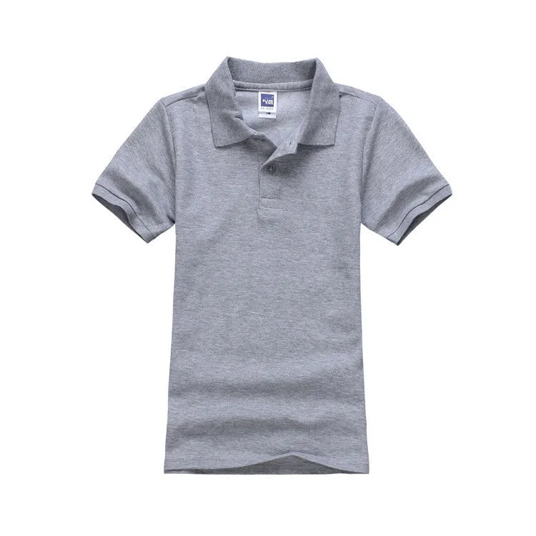 brand boys girls kids polo Shirts children classic Sport tees short sleeve clothing