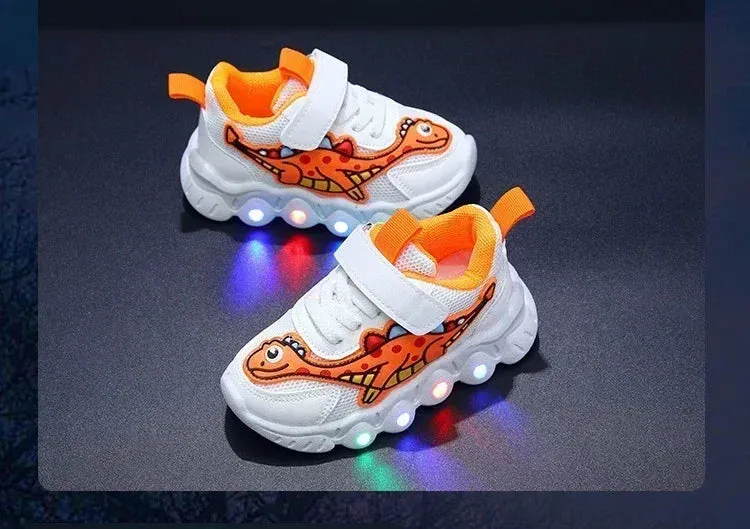 BreezyStep Kids Velcro Fashion Sneakers for Active Play