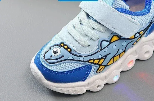 BreezyStep Kids Velcro Fashion Sneakers for Active Play