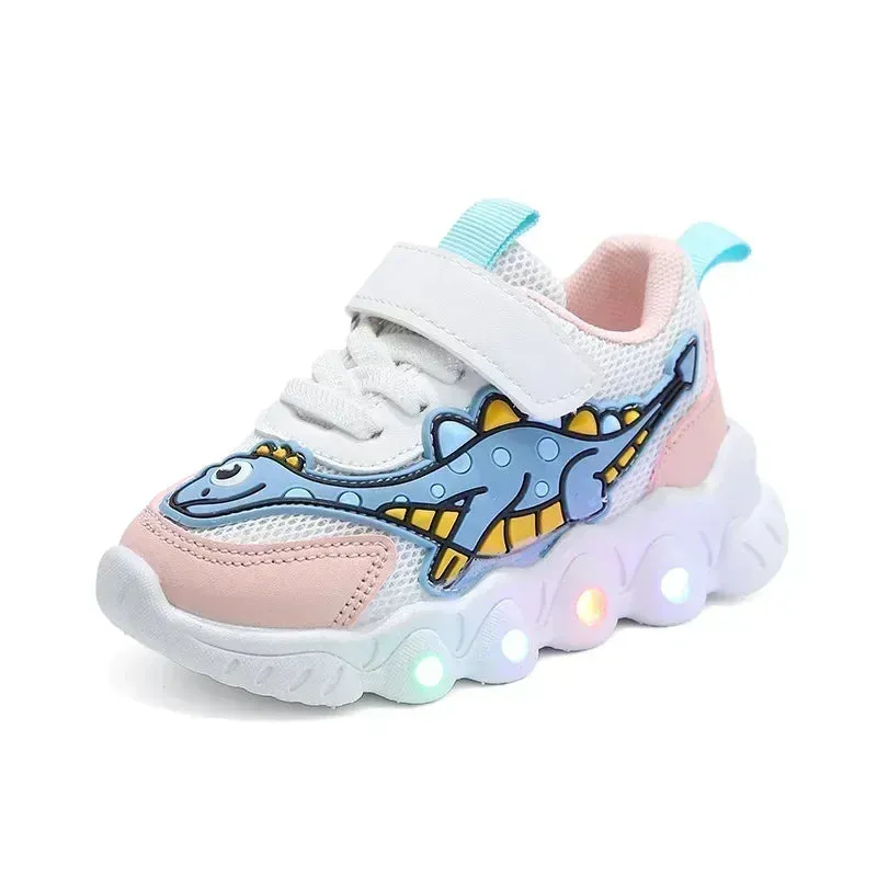 BreezyStep Kids Velcro Fashion Sneakers for Active Play