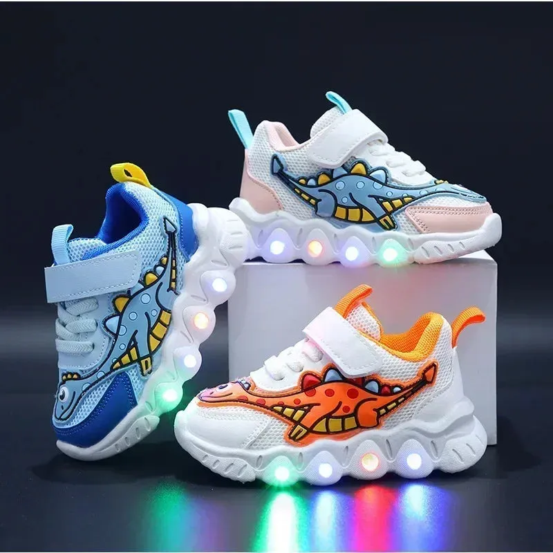 BreezyStep Kids Velcro Fashion Sneakers for Active Play