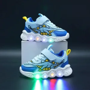 BreezyStep Kids Velcro Fashion Sneakers for Active Play