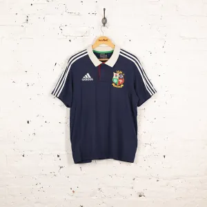 British and Irish Lions 2013 Adidas Tour Polo Shirt - Blue - XL