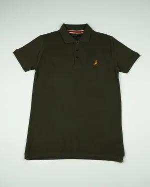 BS OLIVE GREEN POLO SHIRT