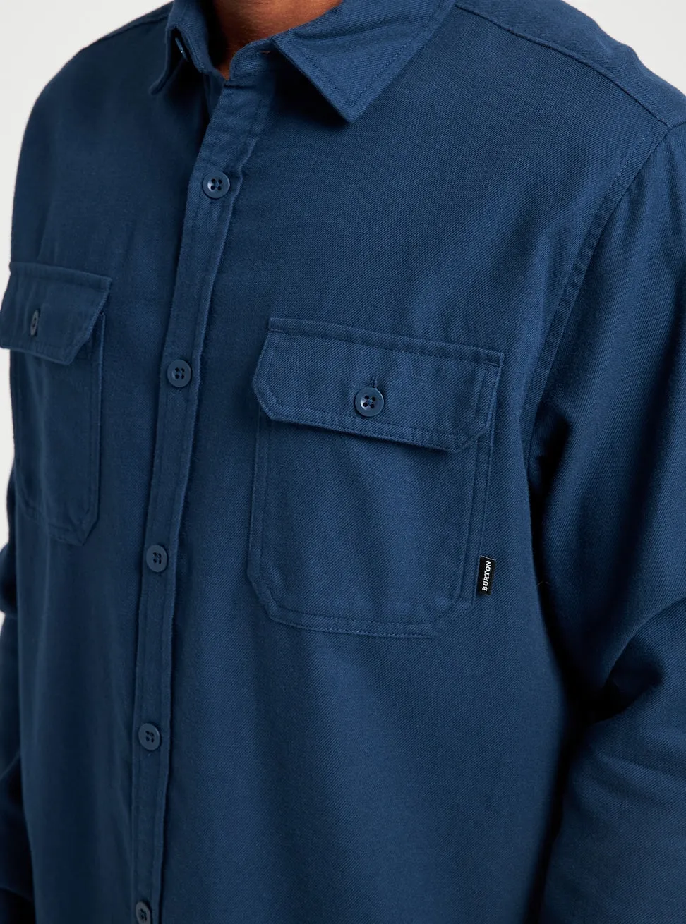 Burton Brighton Flannel Mens Dress Blue