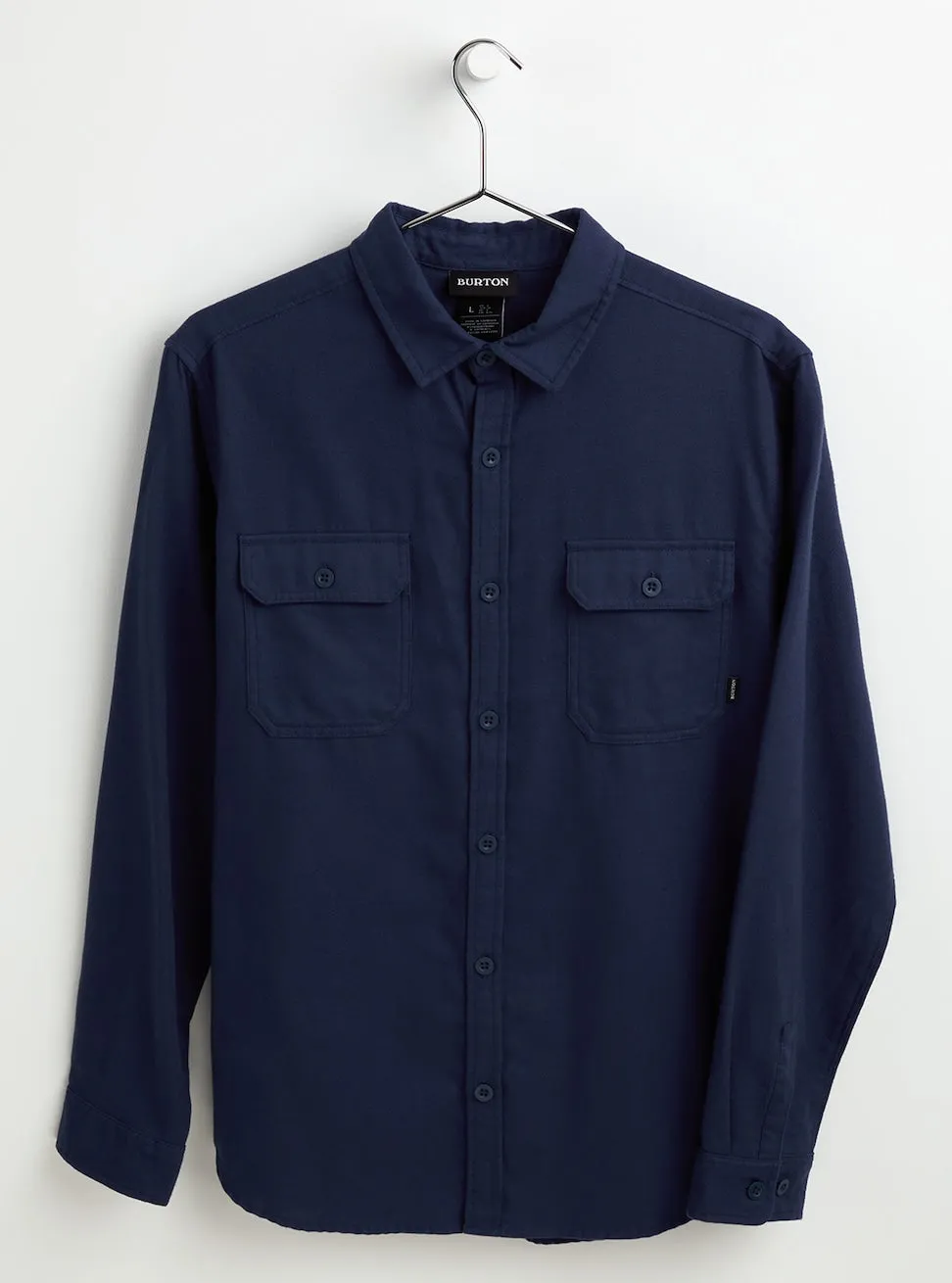 Burton Brighton Flannel Mens Dress Blue