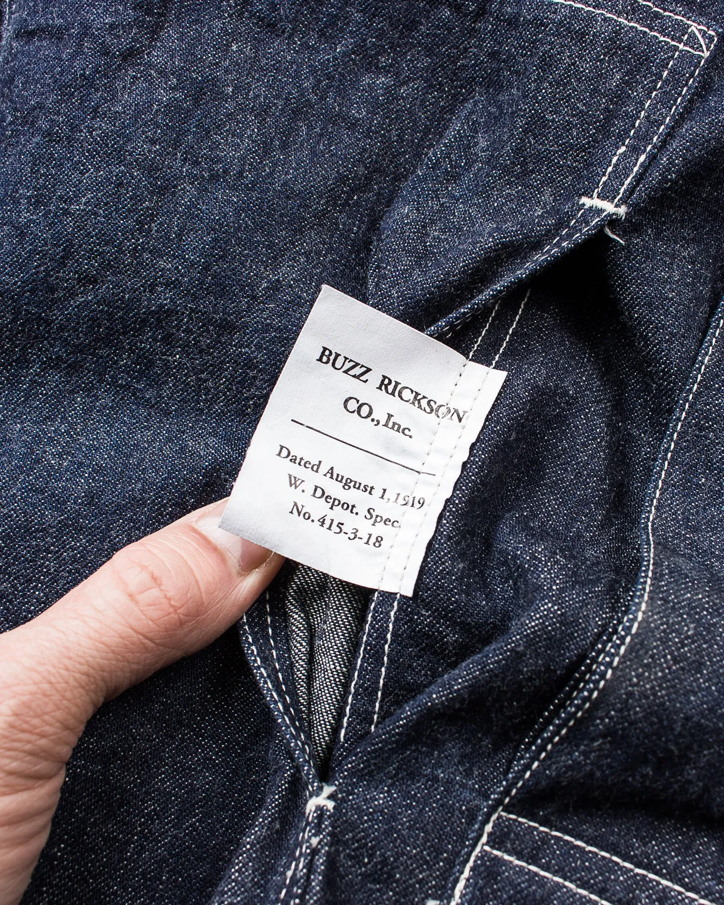 Buzz Rickson's U.S Army Denim Pullover Jacket BR15301