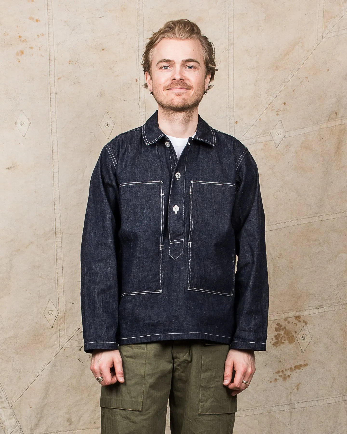 Buzz Rickson's U.S Army Denim Pullover Jacket BR15301