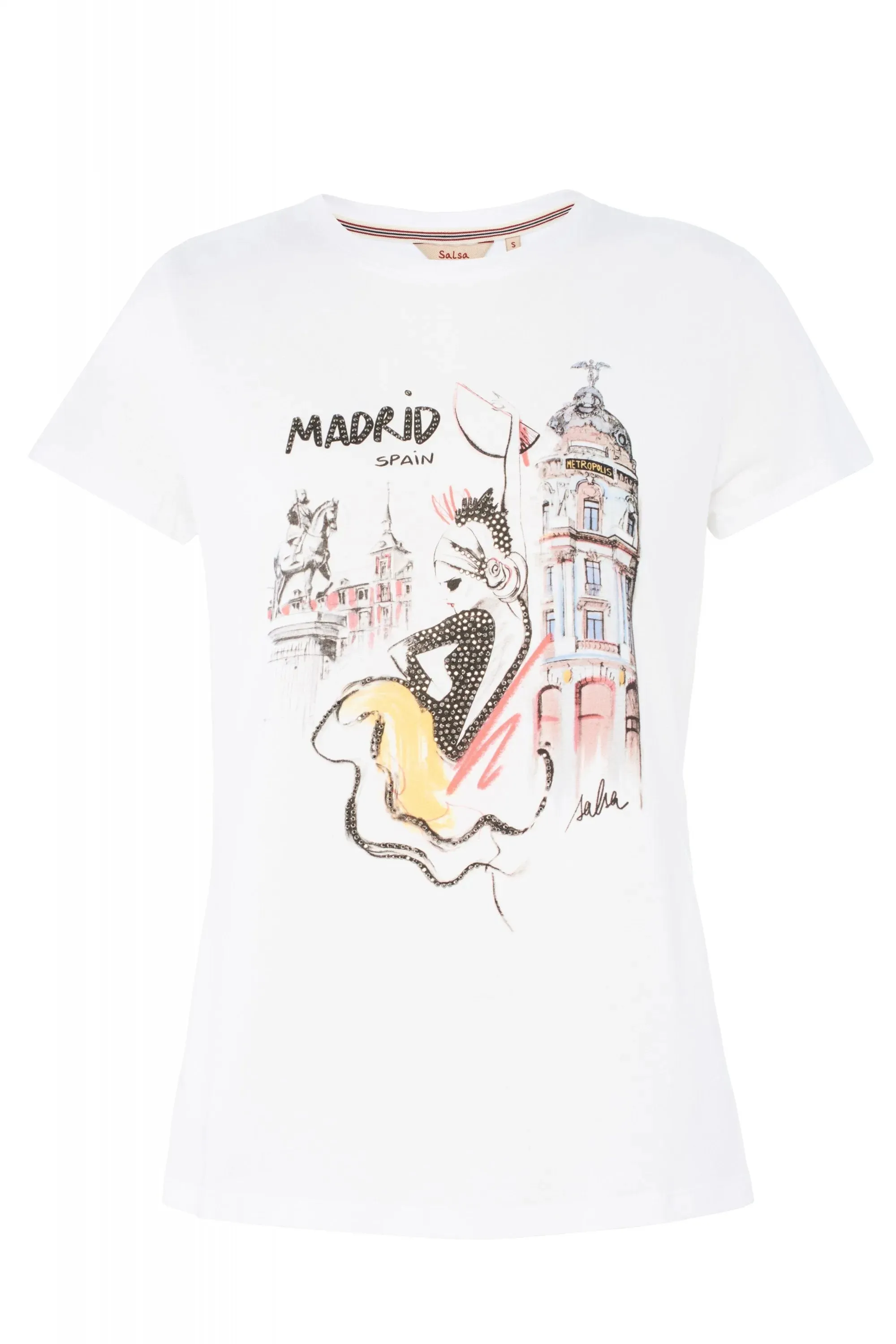 Camiseta Dibujo Madrid
