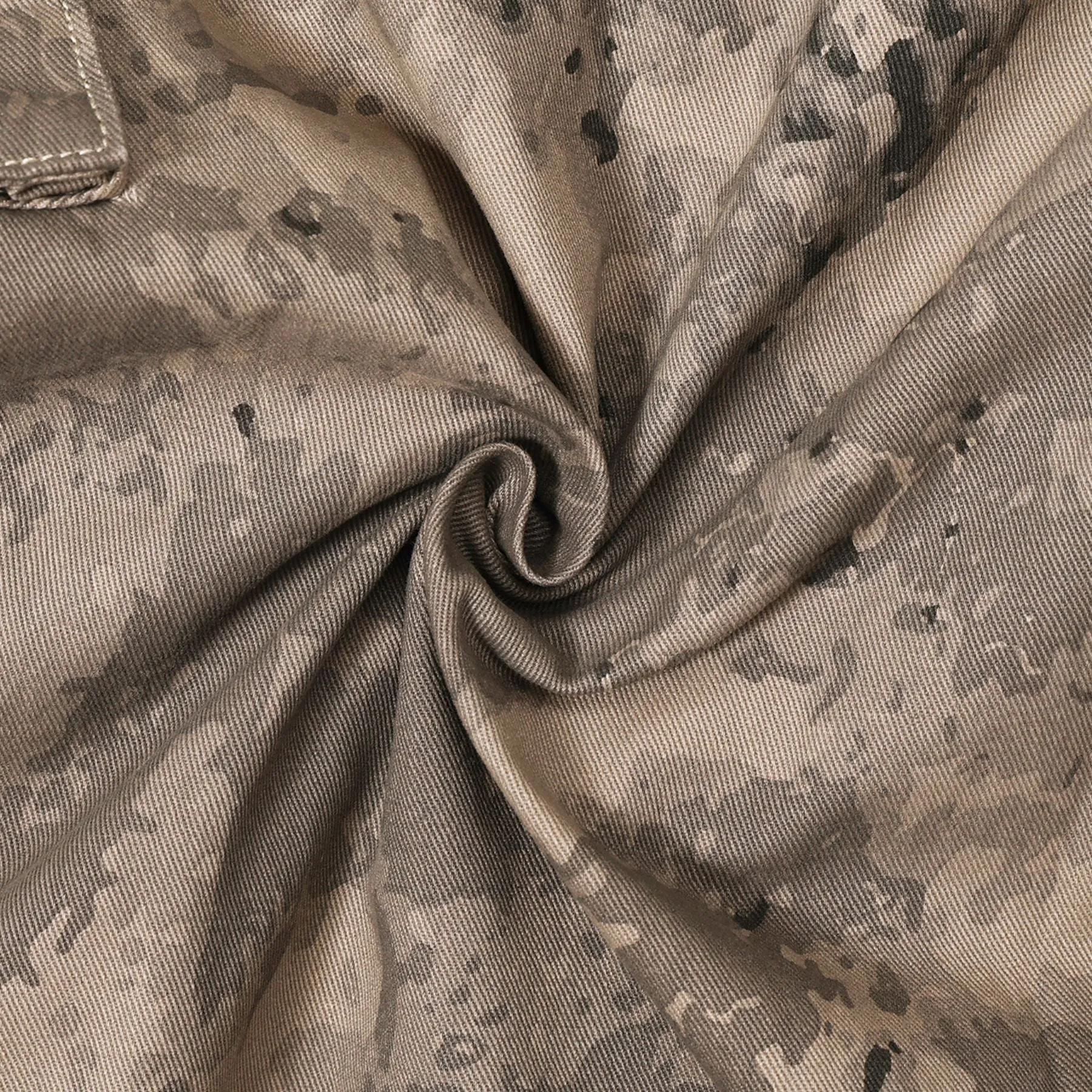 Camouflage Baggy Cargo Jeans