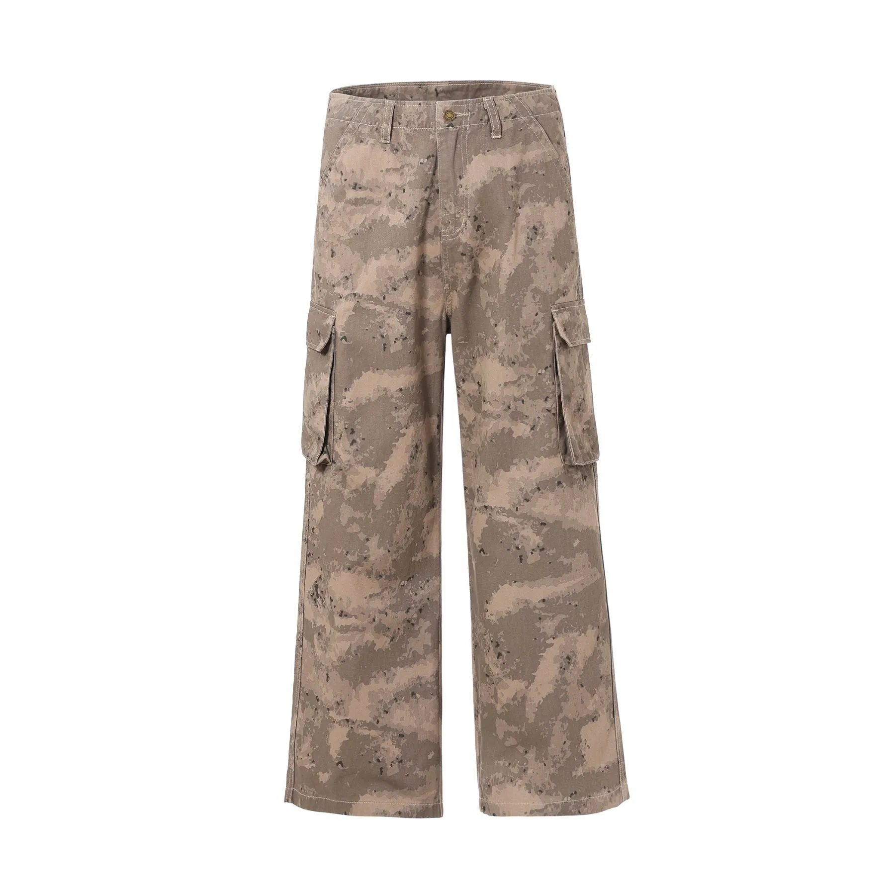 Camouflage Baggy Cargo Jeans