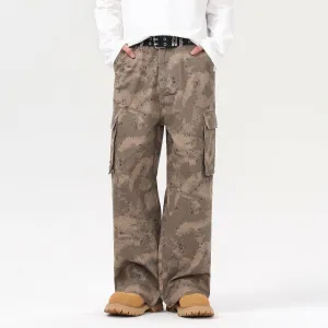 Camouflage Baggy Cargo Jeans