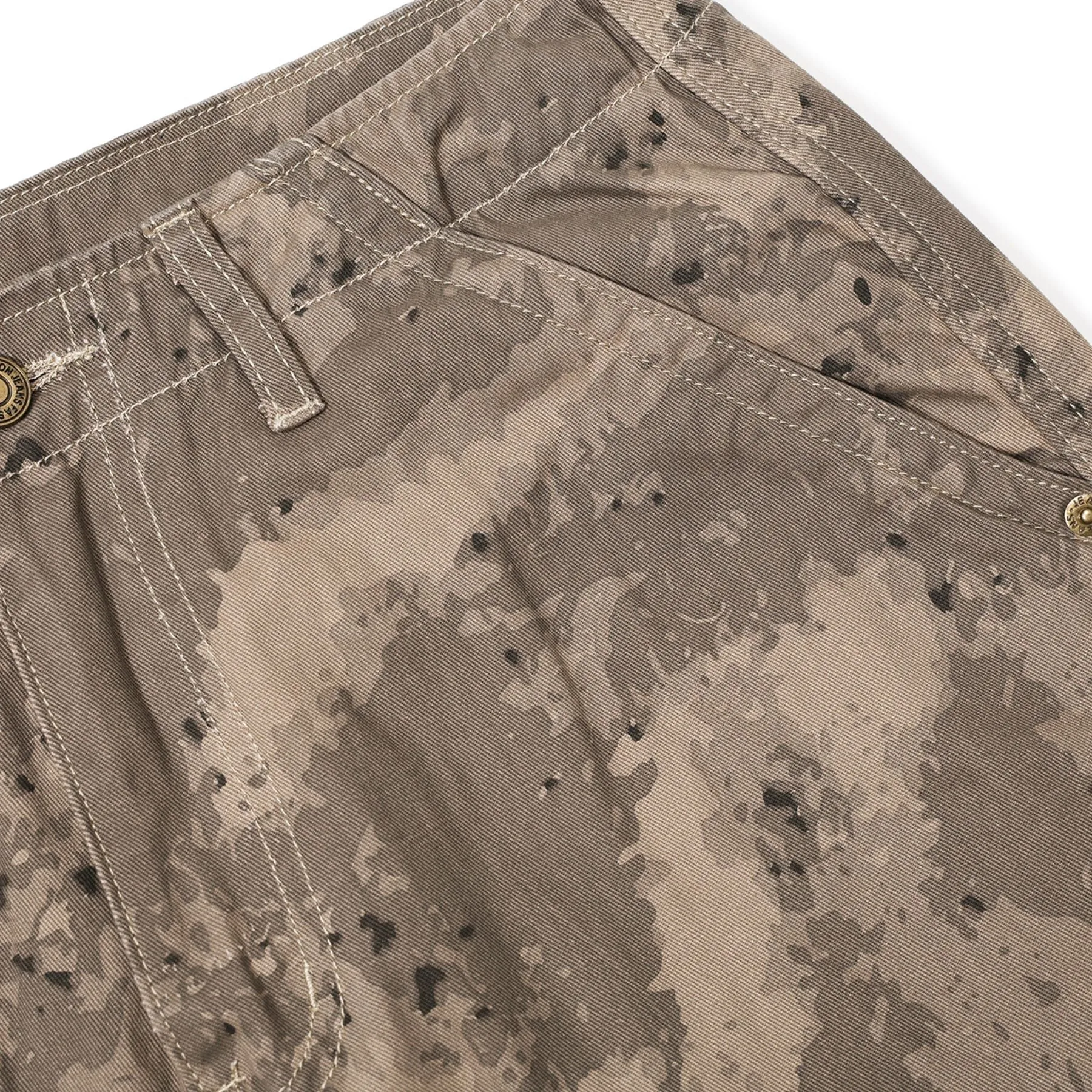 Camouflage Baggy Cargo Jeans
