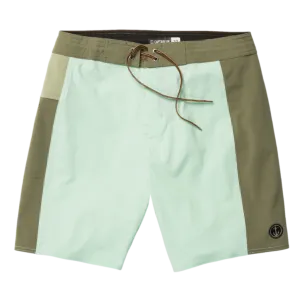 CAPTAIN FIN Keyhole Solid boardshorts - Sea Glass