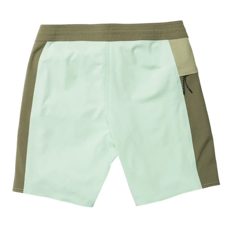 CAPTAIN FIN Keyhole Solid boardshorts - Sea Glass