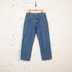 Carhartt Loose Fit Work Pants Jeans - Blue - M